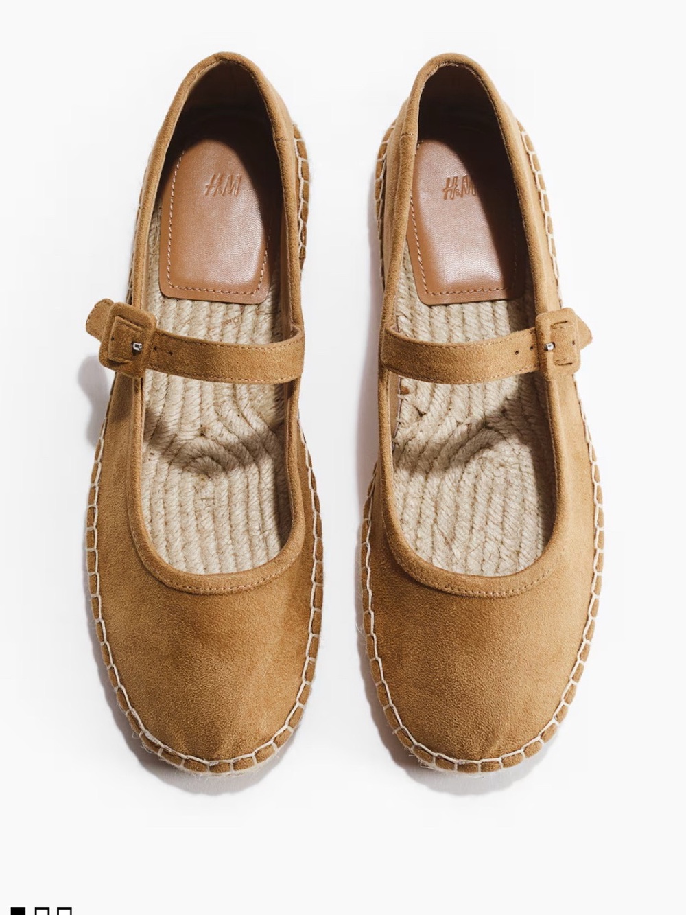 H&M Espadrille Mary Janes